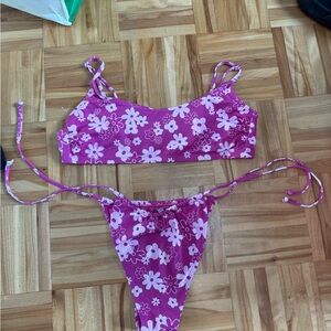 Vibrant Floral Bikini Set